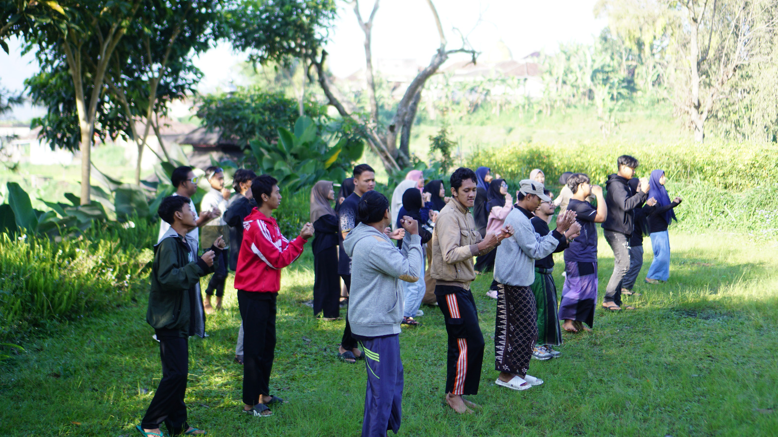 Dokumentasi senam pagi