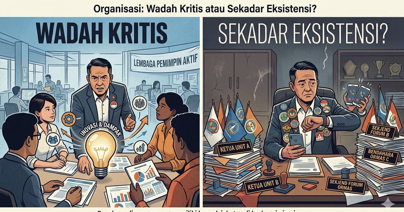 Organisasi : Wadah Kritis atau Sekadar Eksistensi?